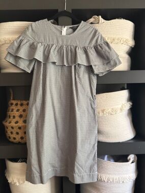 Gingham Ruffle Dress